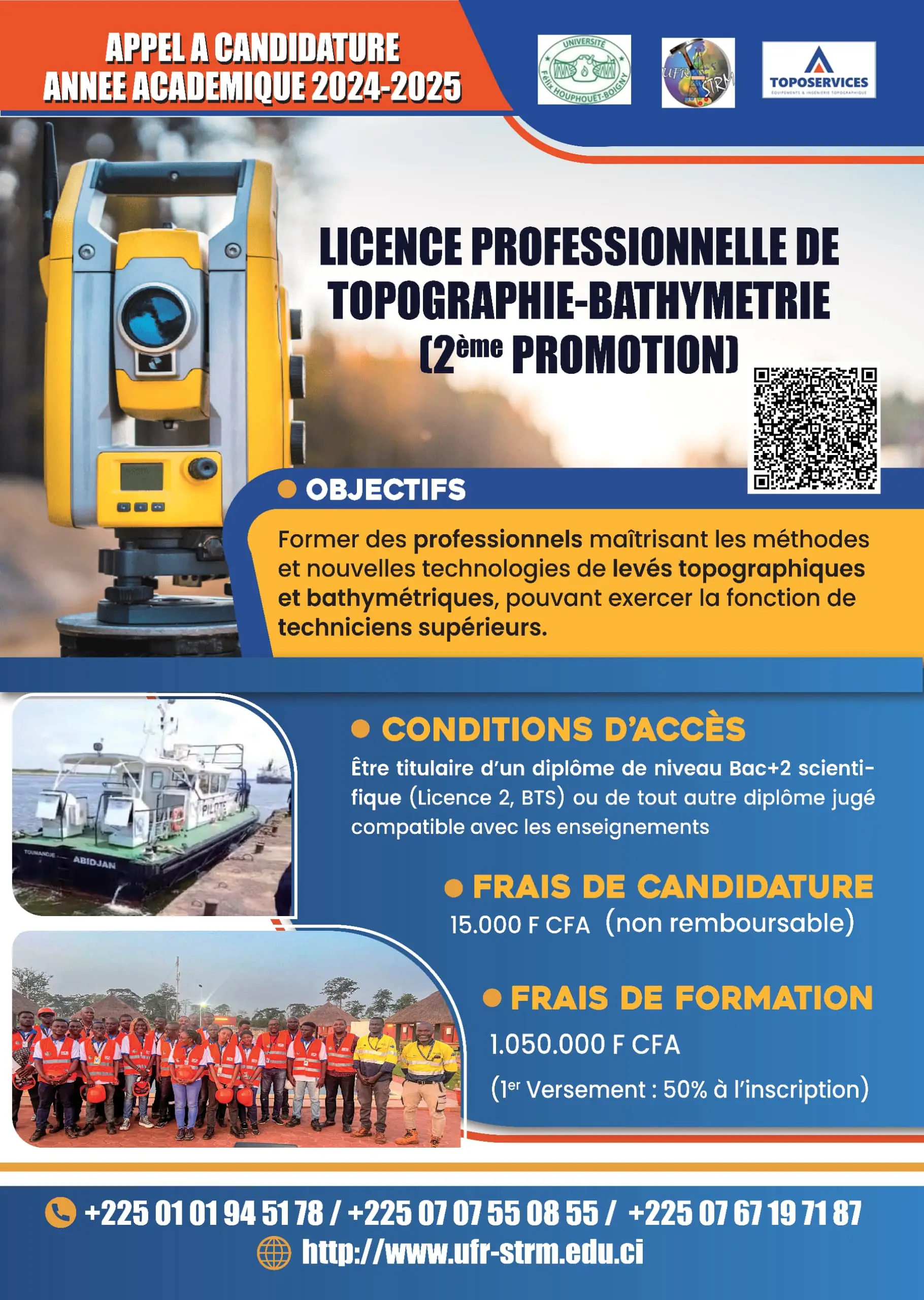 affiche-licence3-pro-TOPOGRAPHIE & BATHYMETRIE