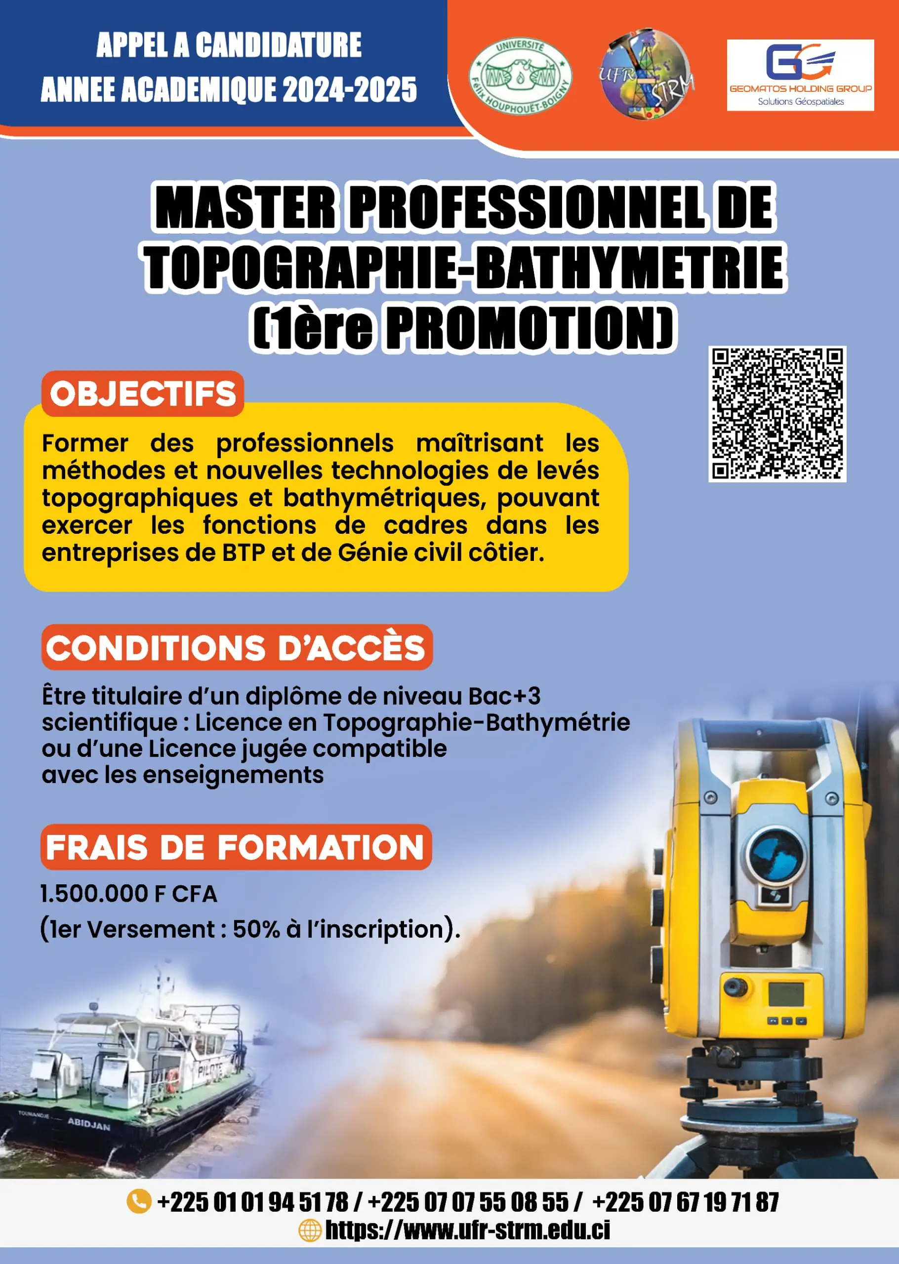 affiche-master-pro-TOPOGRAPHIE & BATHYMETRIE